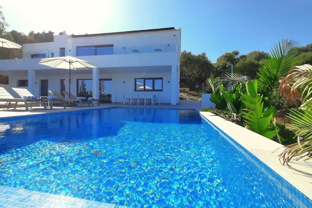 Spectacular Sea View Infinity Pool Villa Alegria For 10 By Happyplace Malaga Exterior photo