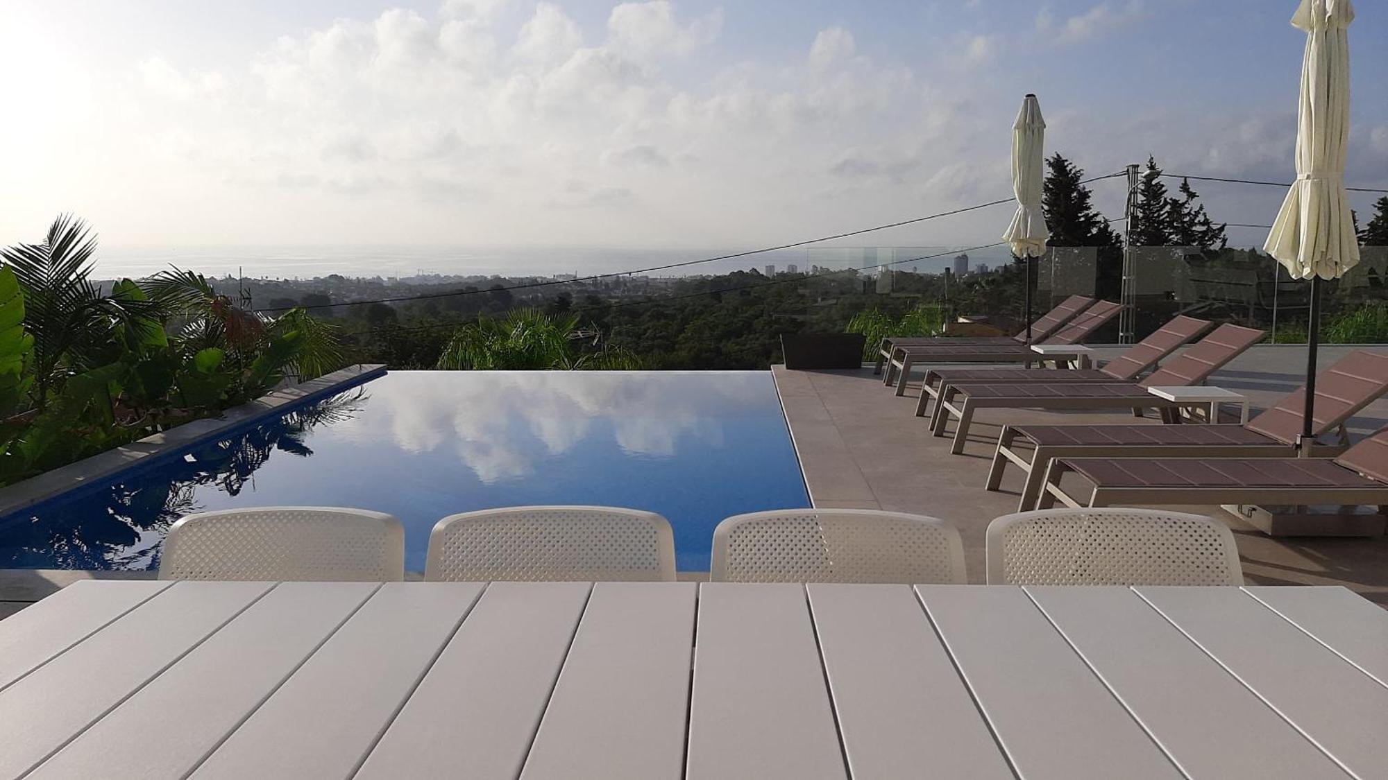 Spectacular Sea View Infinity Pool Villa Alegria For 10 By Happyplace Malaga Exterior photo